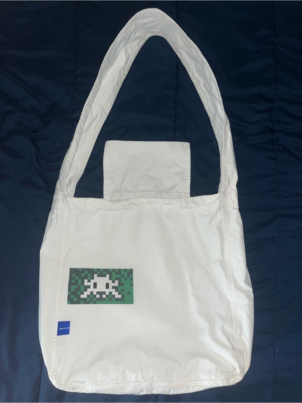 COMME des GARÇONS x Space Invader tote bag *RARE*